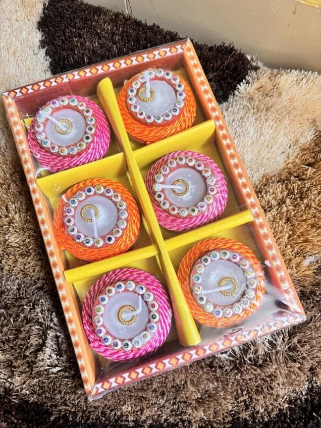 Mirror & Thread Candle Gift Set