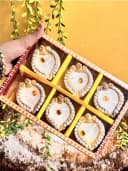 Pearl-Style White Candle Gift Set 1