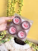 Pink Rose Candle Quartet 2