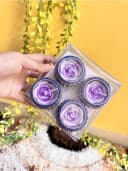 Lavender Rose Candle Quartet 2