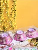 Purple Jewel Candle Trio 1